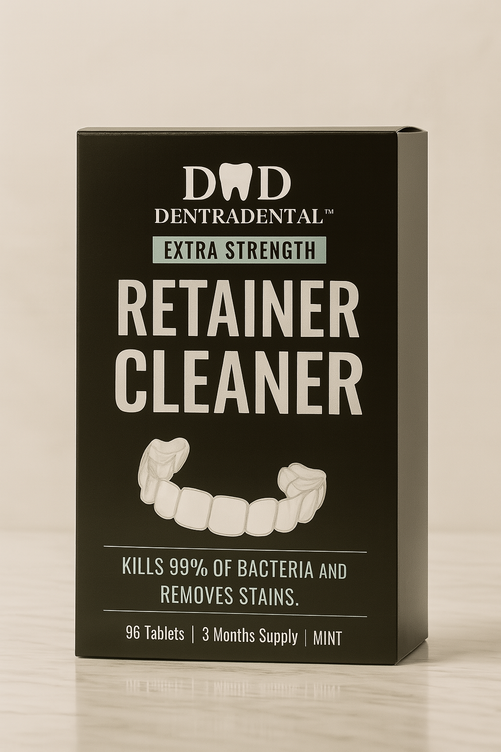 Retainer Cleaner Tablets – Extra Strength – 96 Count