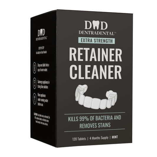 Retainer Cleaner Tablets – Extra Strength - 120 Count