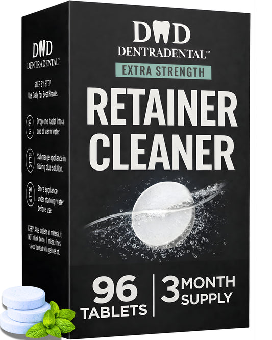 Retainer Cleaner Tablets – Extra Strength – 96 Count